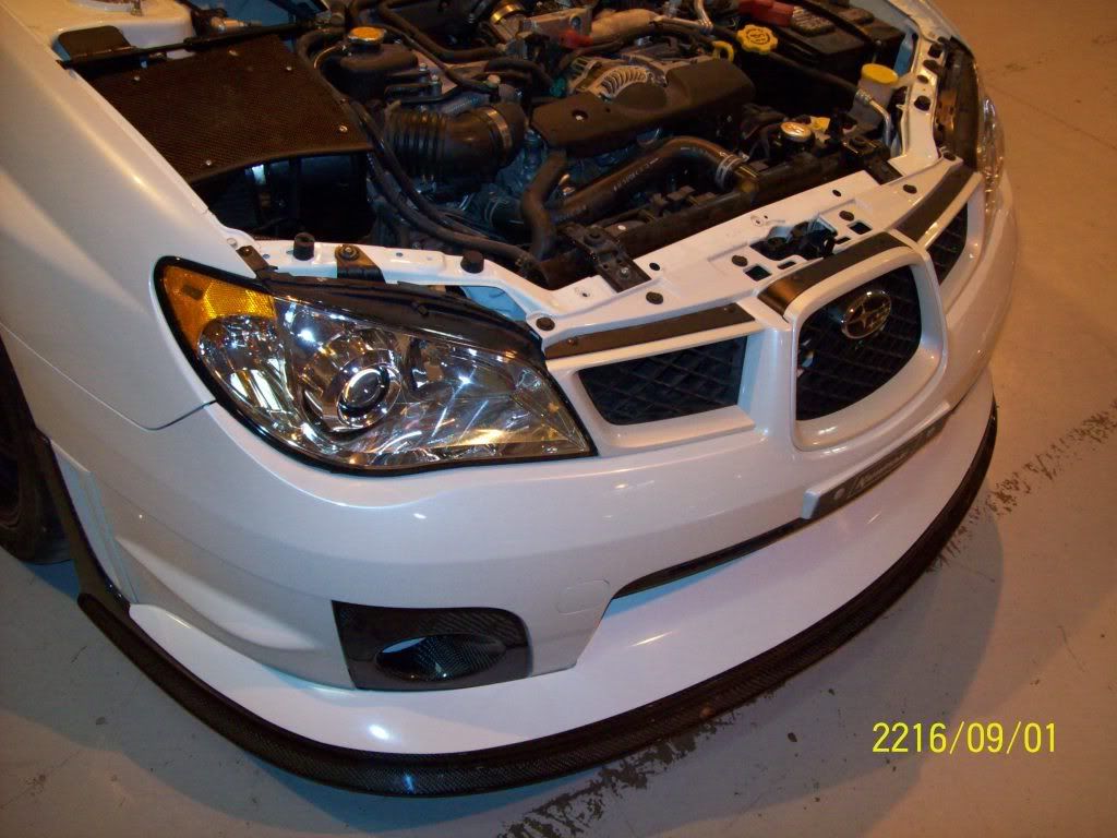 New Kaminari Carbon Front Air Dam IW STi Forum