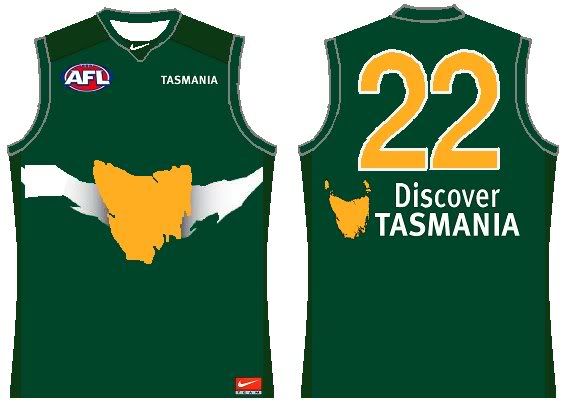 AFL Tasmanian Guernsey | BigFooty AFL Forum