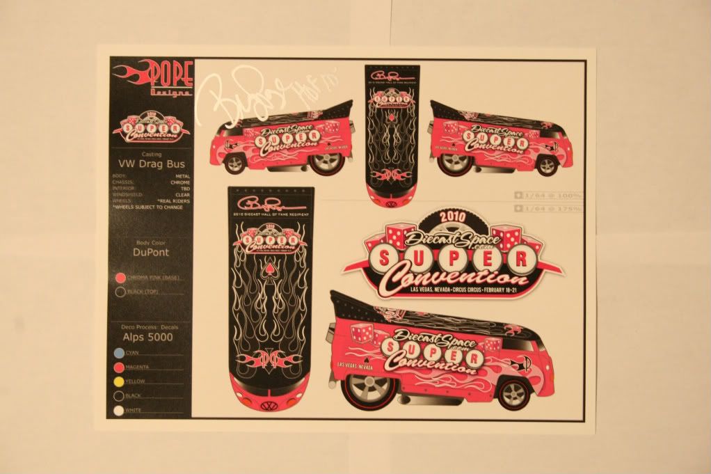 F/S 2010 Las Vegas Diecast Super Convention Posters HobbyTalk