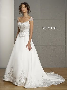 Jasmine Bridal Gown F813 ; Modern Wedding Dress