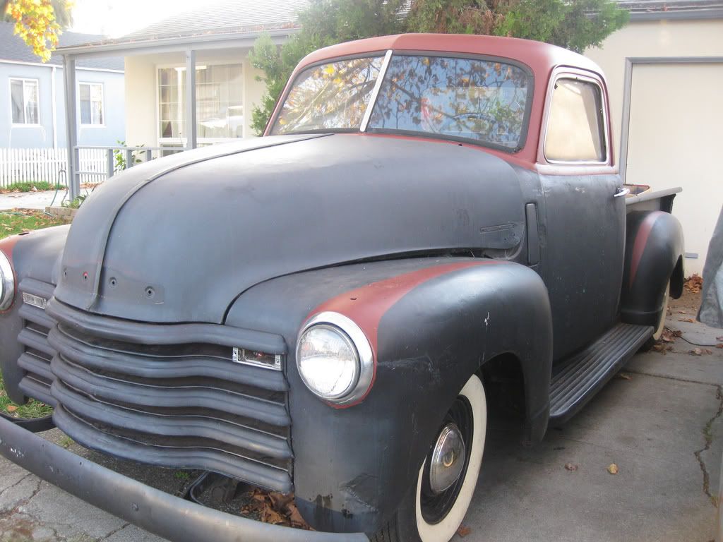 a 1949 Chevy Pick up