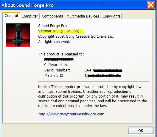 Sony Sound Forge v10.0a Rus + crack k RSLOAD.NET -  ...