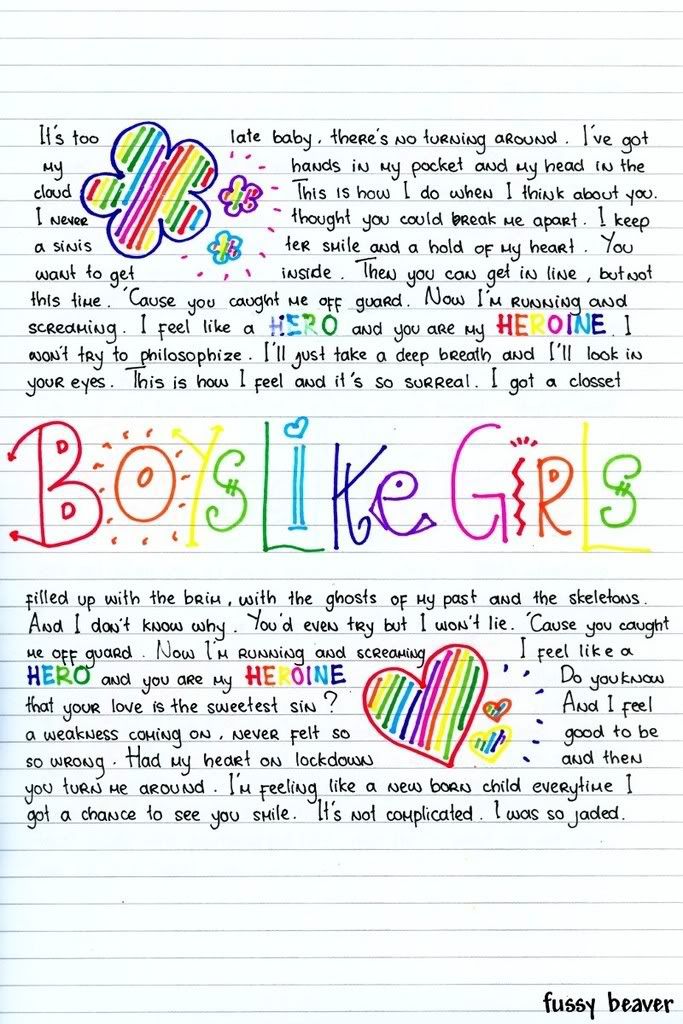 Boys Like Girls Lyrics Graphics Code | Boys Like Girls Lyrics Comments 