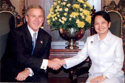 GMA Bush Shake Hands