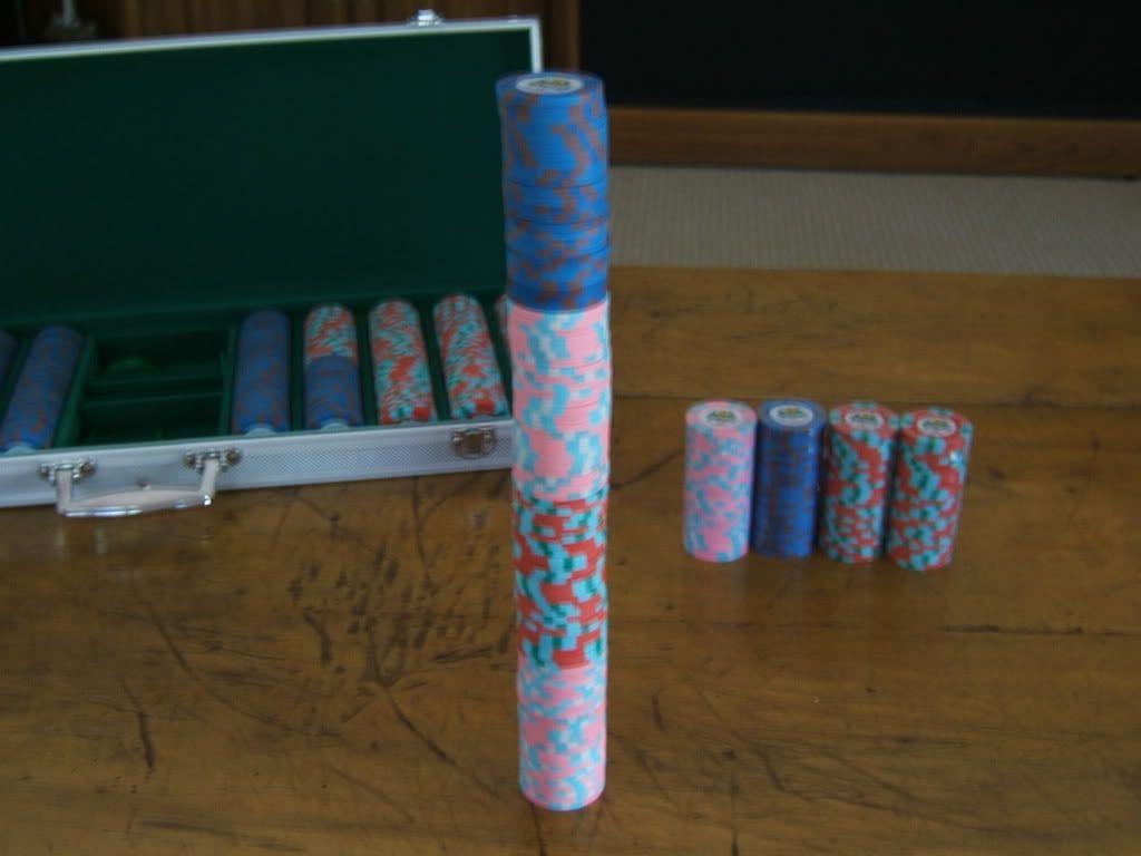 Sound poker chips make