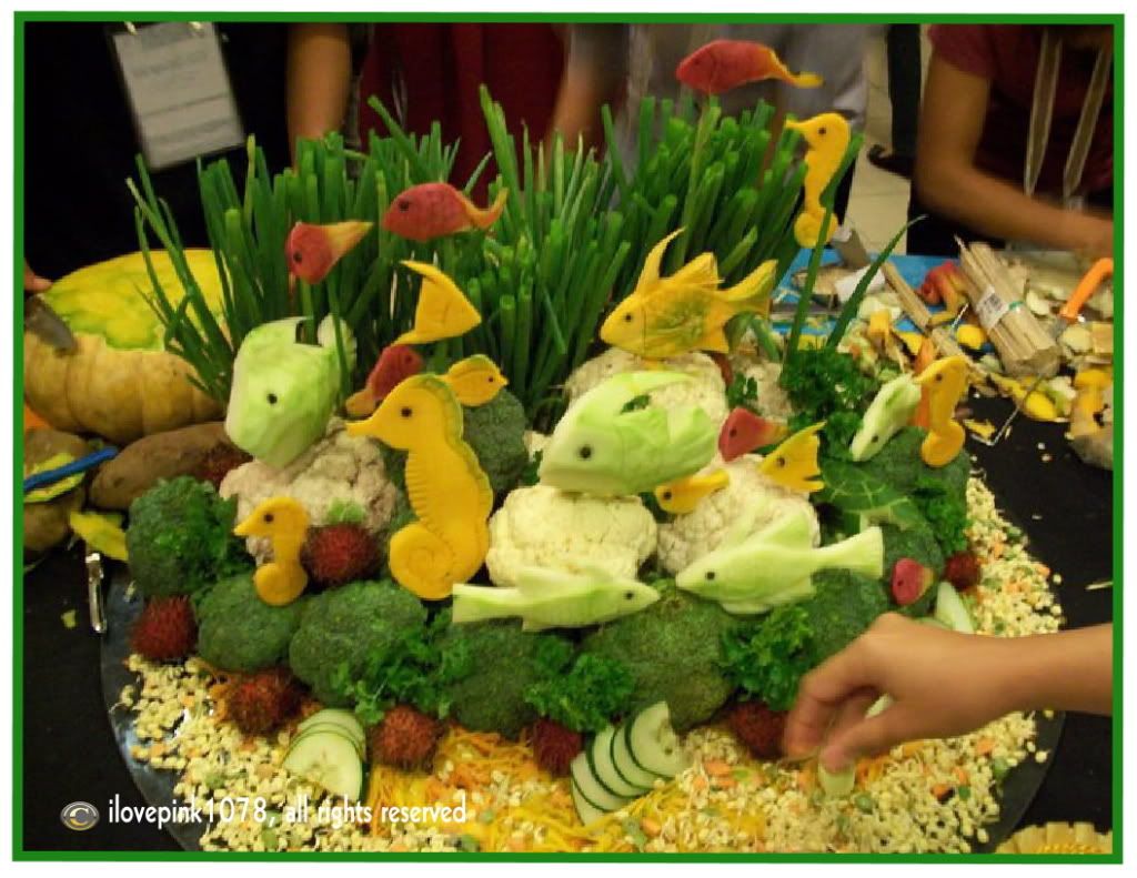 fruit and vegetable Carving Live