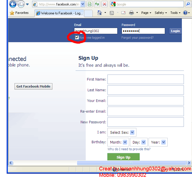 facefix.exe cach vao facebook hosts