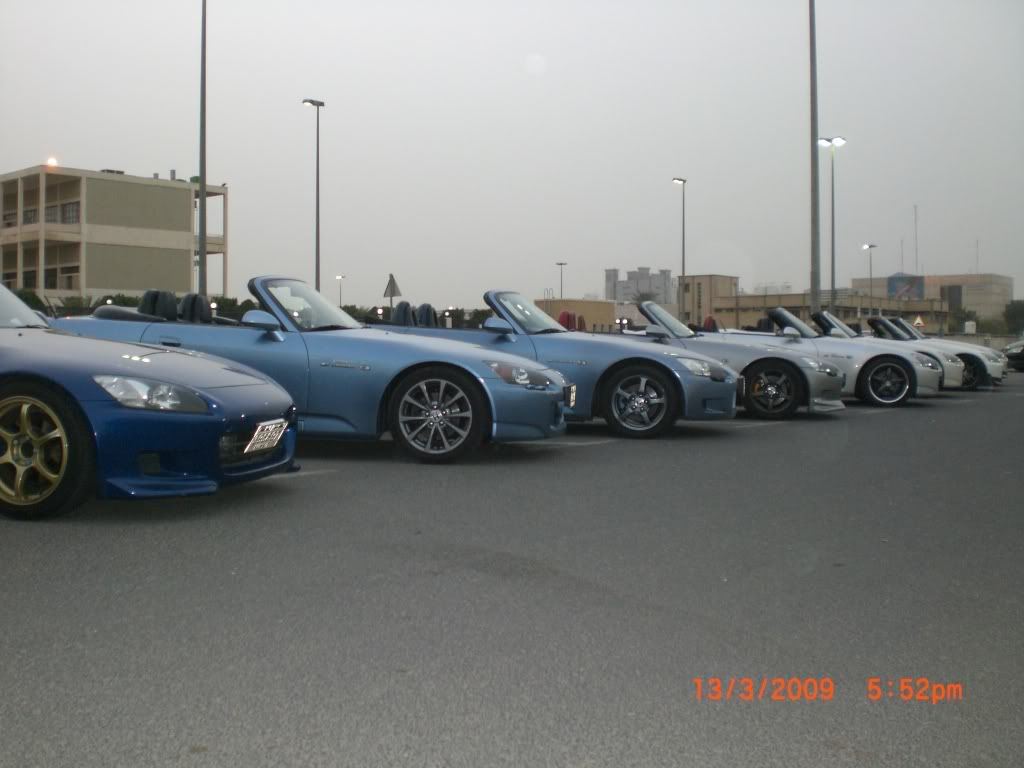 Some Pic of my car with S2K meet in Kuwait MyG37