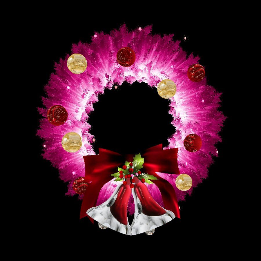 Pink Christmas Wreath photo PinkChristmasWreath.jpg