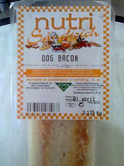Dog bacon