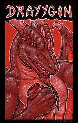 Drayygon Monochrome Badge
