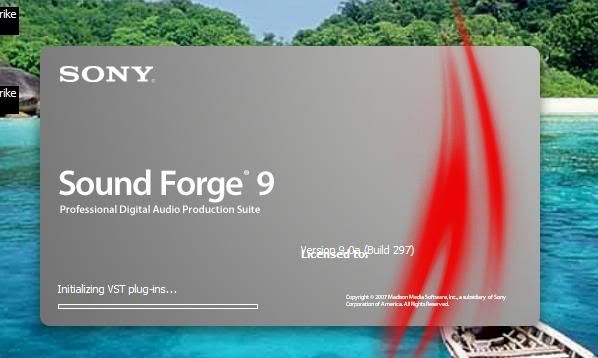 Название : Sony SoundForge Версия : 9.0a + patch Лицензия : Other Операцион