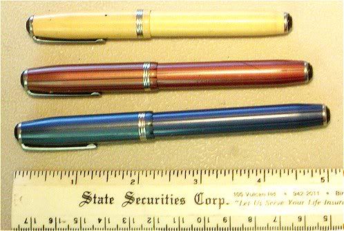 5 new latex fountain pen ink sacs #16