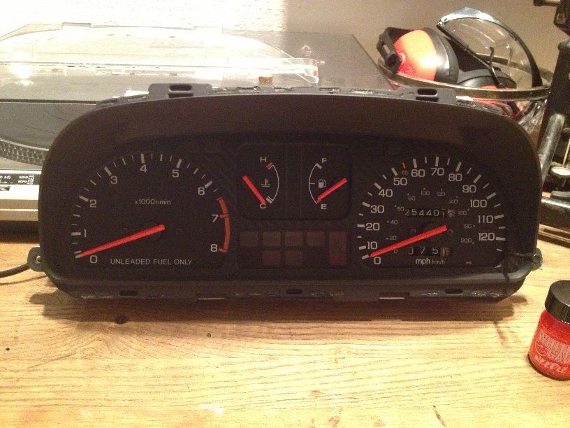 DIY Gauge Cluster Restoration Honda CRX Forum