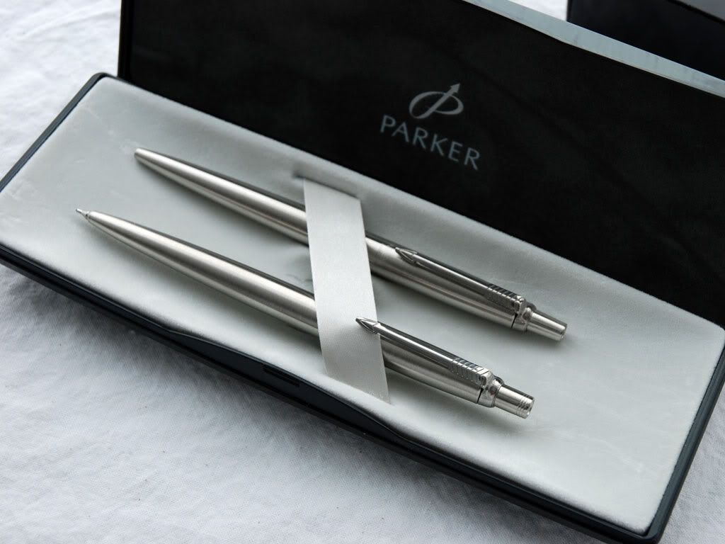 Parker+jotter+stainless+steel+pencil