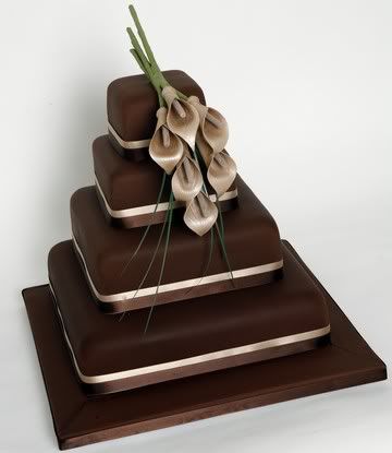 chocolate lily cake Pictures, Images and Photos