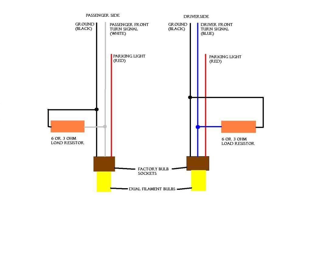 Led Turn Signal Resistor Wiring Diagram from i303.photobucket.com