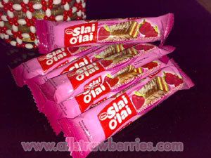 Slai O'lai Strawberry Wafer