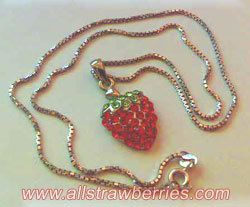 Strawberry Necklace