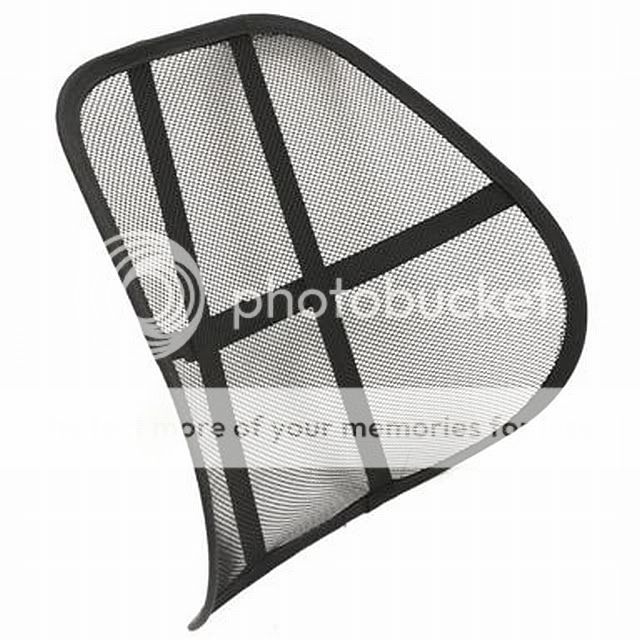 Mesh Back Support Car Seat Chair Lumbar Cushion Pillow