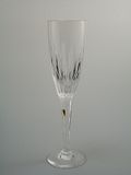 STUART Crystal MONACO Cut CHAMPAGNE Flutes  