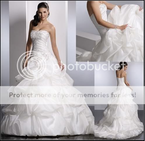 perfect Wedding Dress Bridal Gown Deb Plus Size&colour  