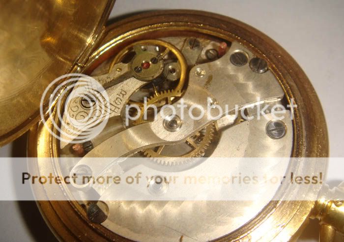 SIMPLY GORGEOUS 1920s SWISS DEMI HUNTER POCKET WATCH  