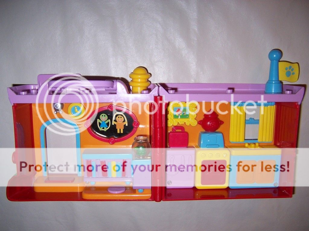 Blues Clues Play Toy House School Building Talking Sounds Cute Handle 