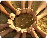 feet-circle
