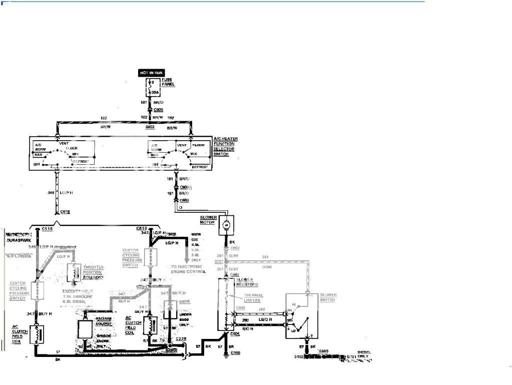 1988 Ford bronco eddie bauer wiring diagram #6