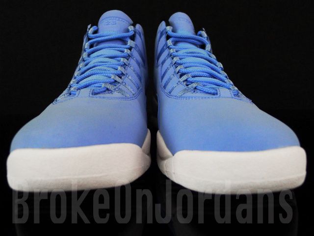   SAMPLE Retro 10 X PROMO sz 11 WHITE BLUE pantone pe quai 54 og  