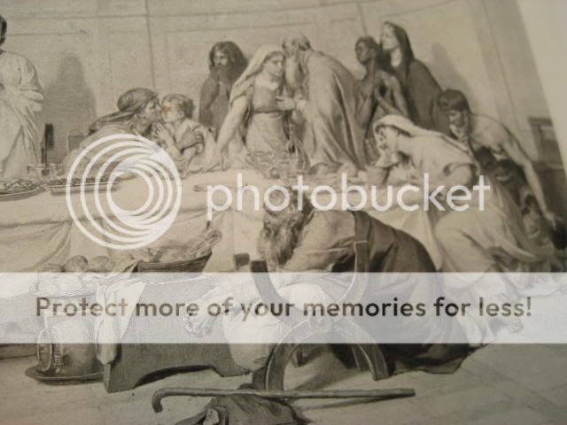 1880 Photogravure India Proof Love Feast Mazerolle  