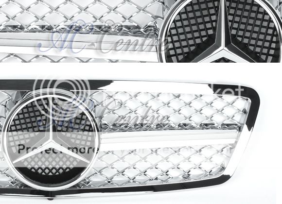 Mercedes Benz C Class W203 Front Grille Grill AMG C230 C240 C280 C320 CHM 00 06