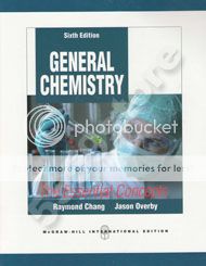 NEW* General Chemistry The Essential by Chang 6E 9780077354718  