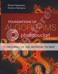 NEW* Foundations of Algorithms by Kumarss Naimipour 4E 9780763782504 